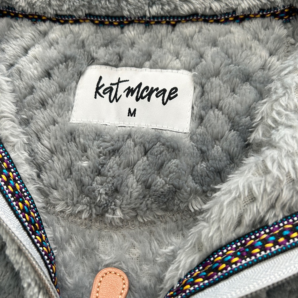 Kat McRae fleece pullover.
